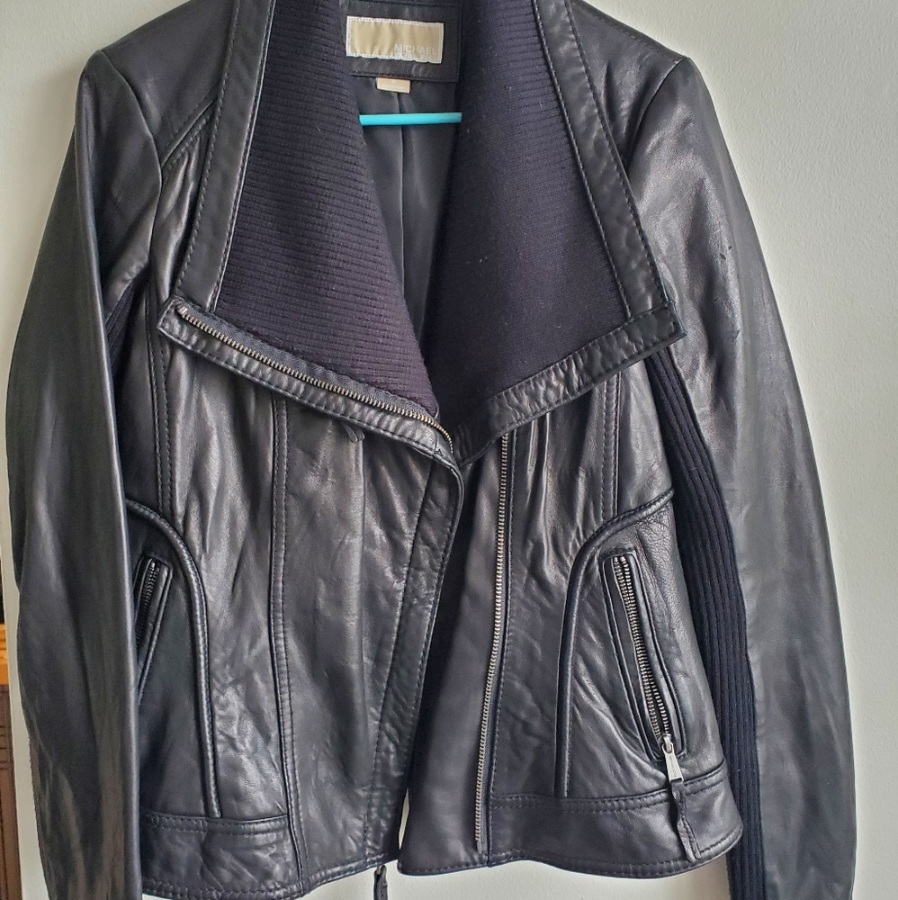 Michael Kors Leather Jacket